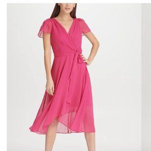 Dkny hot pink dress Clearance